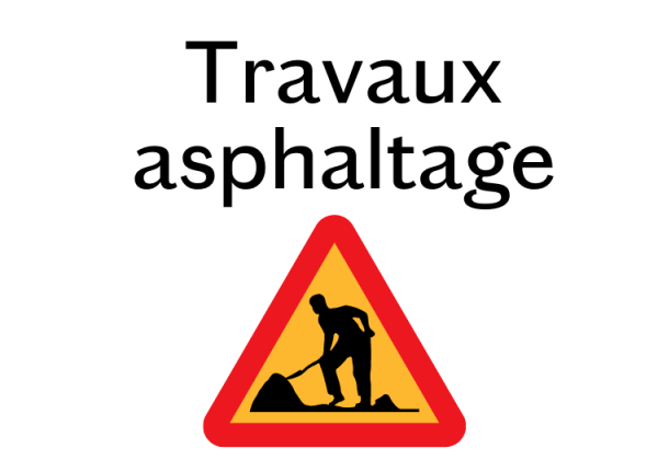 Travaux d’asphaltage